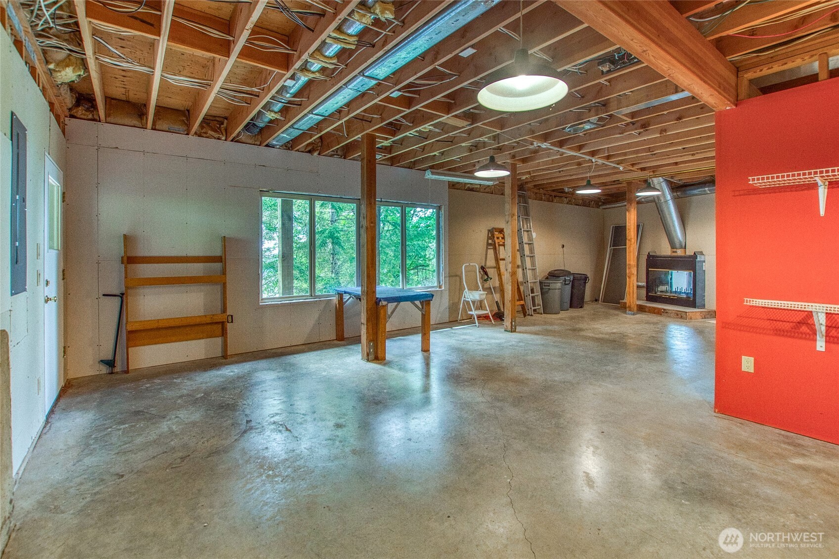 121 Switchback Road Orcas Island, WA 98245 - Photo 35 of 35 a view of an empty room with a window
