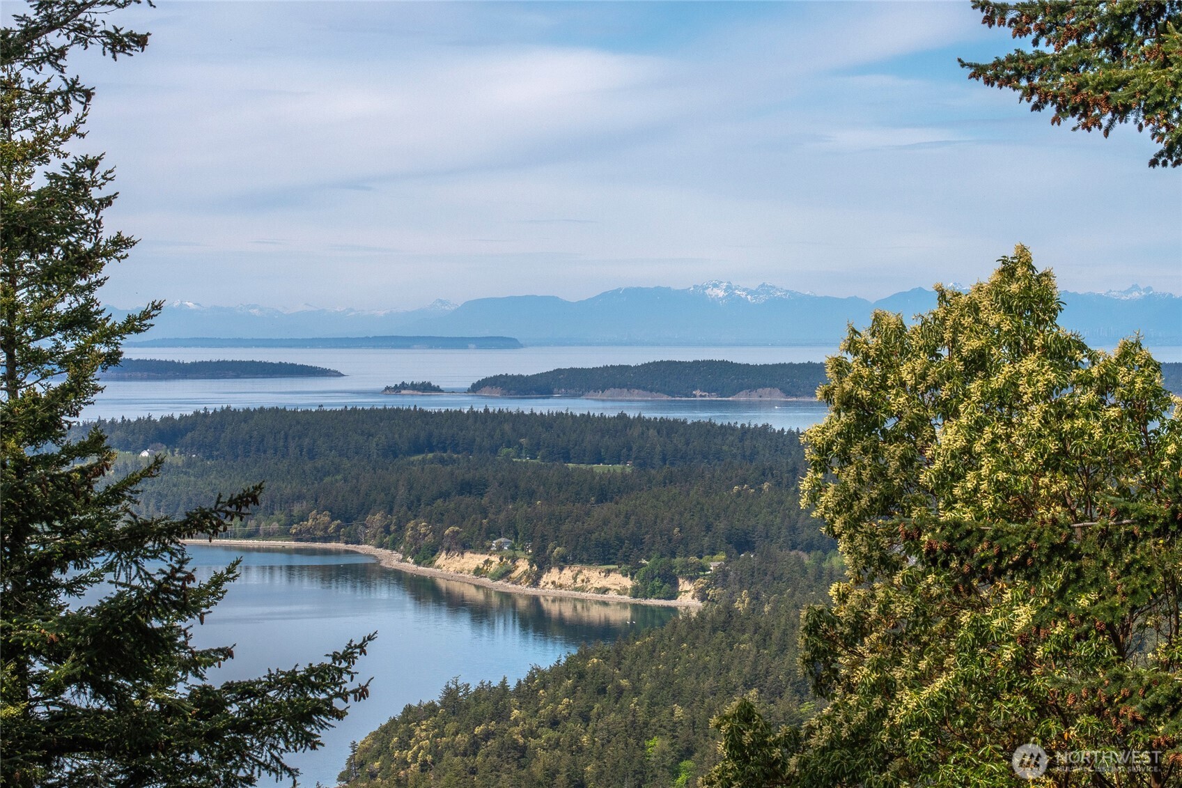 121 Switchback Road Orcas Island, WA 98245 - Photo 4 of 35 an aerial view of residential houses with outdoor space
