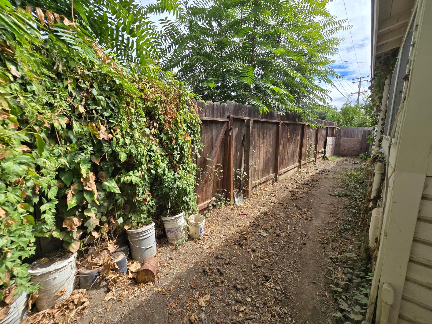 334 Semple Street Modesto, CA 95354 - Photo 28 of 28 a view of a wooden fence