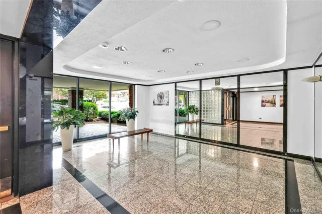 a view of an entryway