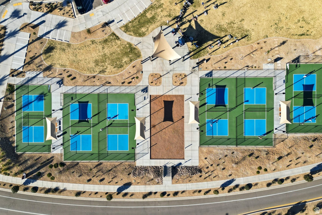 961 West Akoya Pearl Road, Unit 300 St. George, UT 84790 - Photo 53 of 60 Bird's eye view of a pool
