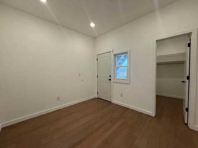 wooden floor in an empty room