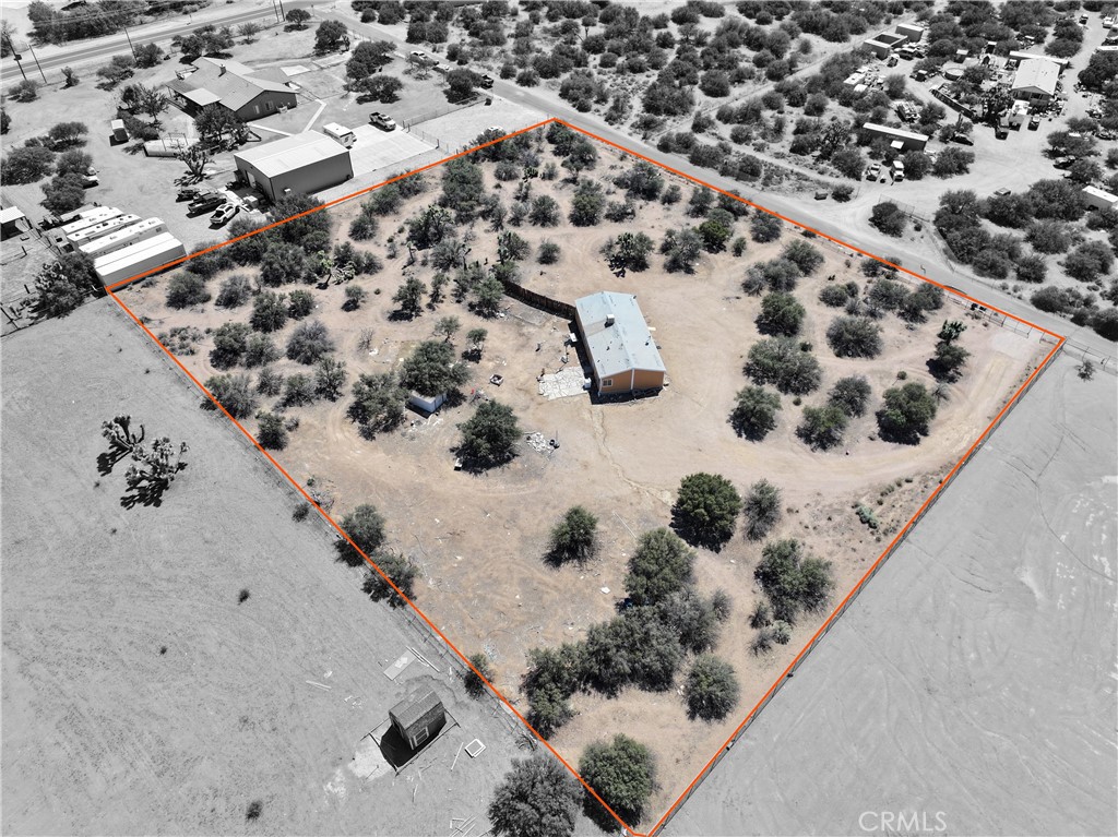 8195 Alta Mesa Road Oak Hills, CA 92344 - Photo 26 of 33 an aerial view of a house