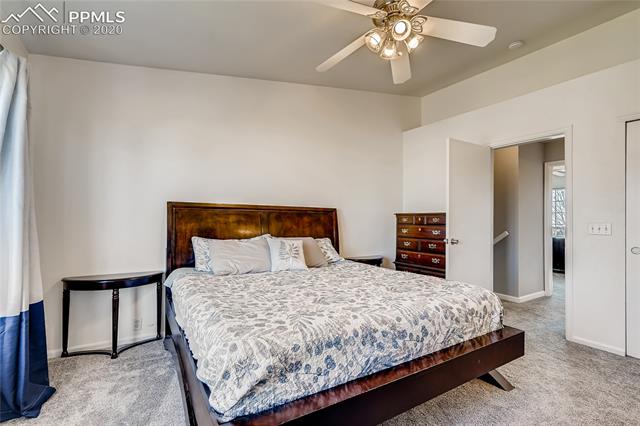 6652 Hannah Rose Road Colorado Springs, CO 80923 - Photo 16 of 28 Brand new carpet is featured on the upper level.