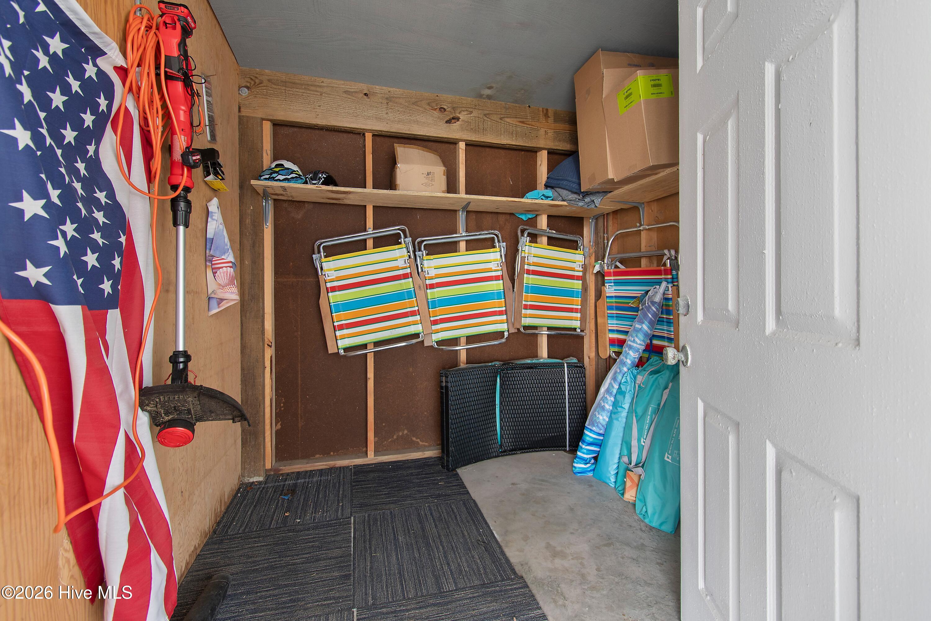 419 Sailfish Street Sunset Beach, NC 28468 - Photo 40 of 45 Downstairs storage