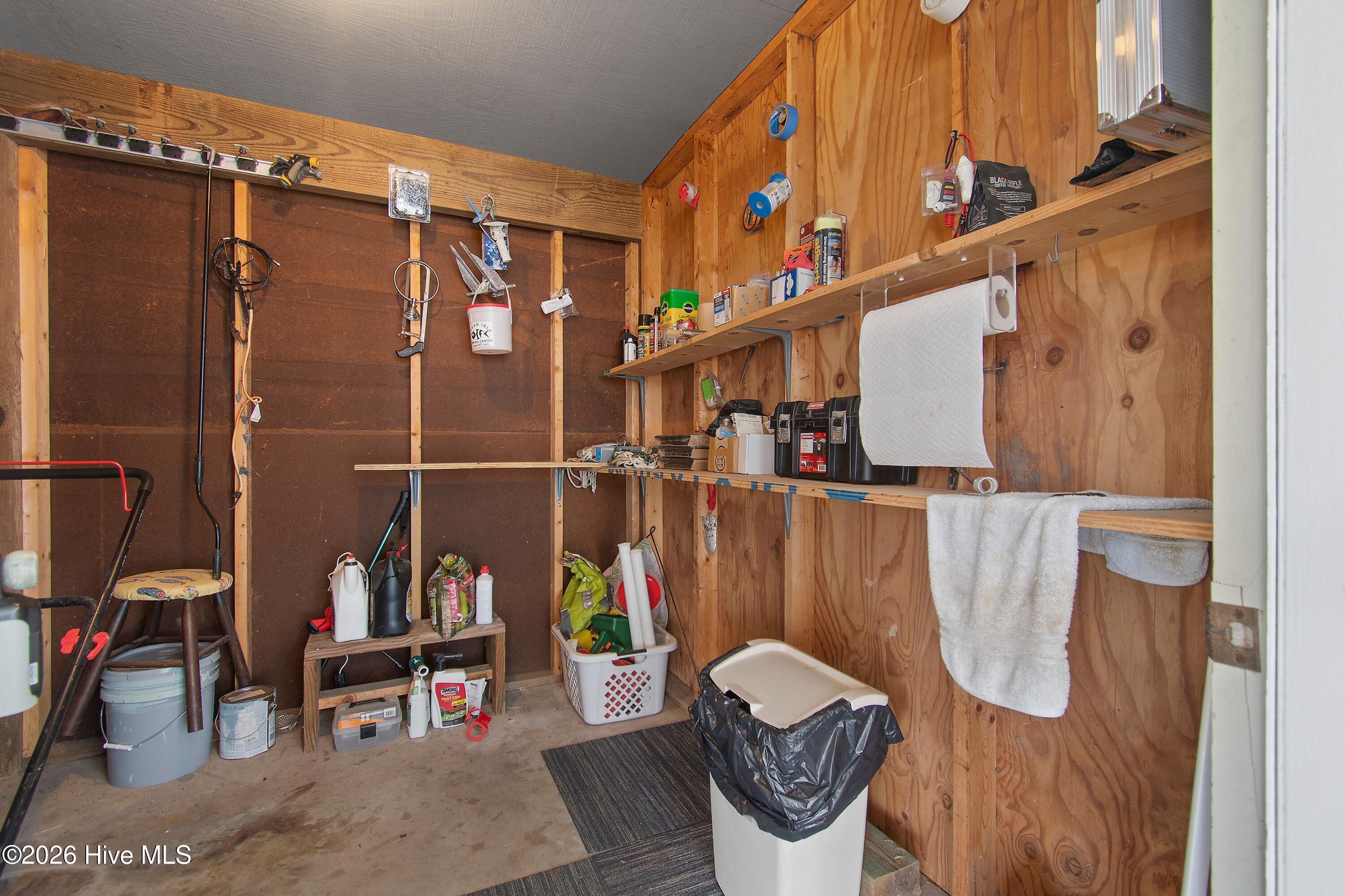 419 Sailfish Street Sunset Beach, NC 28468 - Photo 41 of 45 Downstairs storage