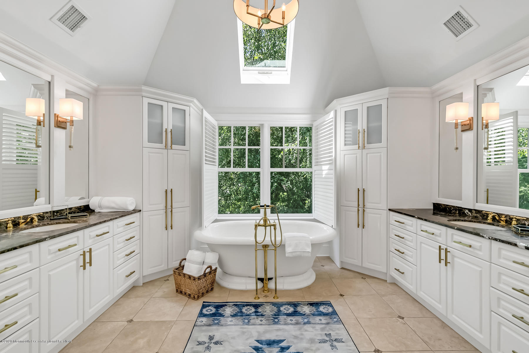 127 Ave Of Two Rivers Rumson, NJ 07760 - Photo 31 of 59 a room with a large window and cabinets