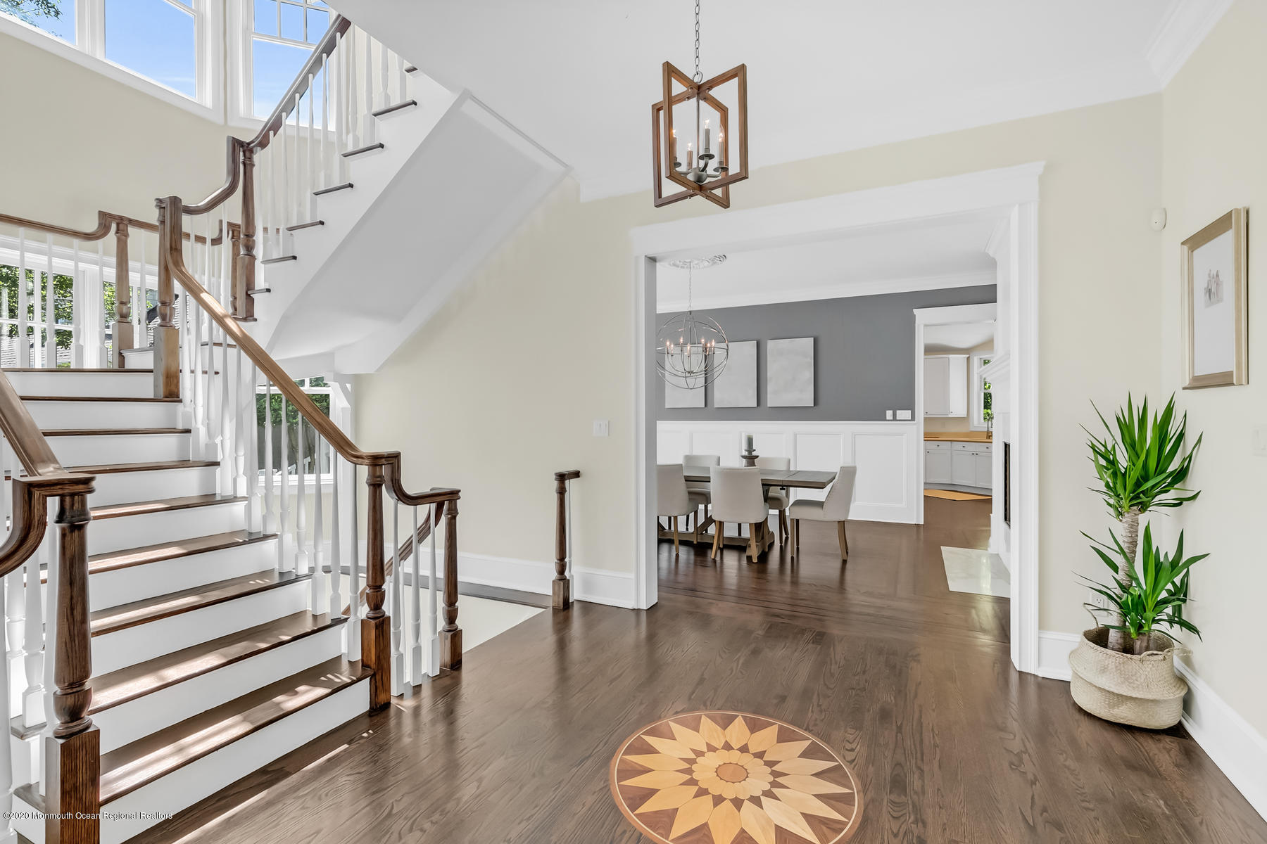 127 Ave Of Two Rivers Rumson, NJ 07760 - Photo 6 of 59 a view of entryway and hall with wooden floor