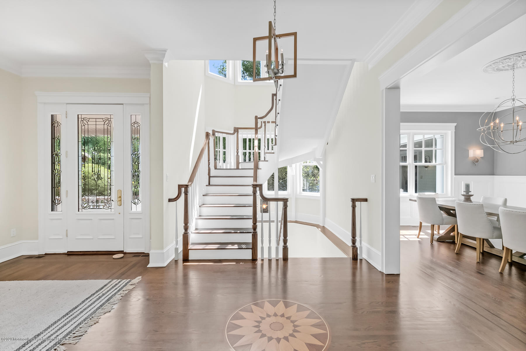 127 Ave Of Two Rivers Rumson, NJ 07760 - Photo 7 of 59 a view of entryway and hall with wooden floor