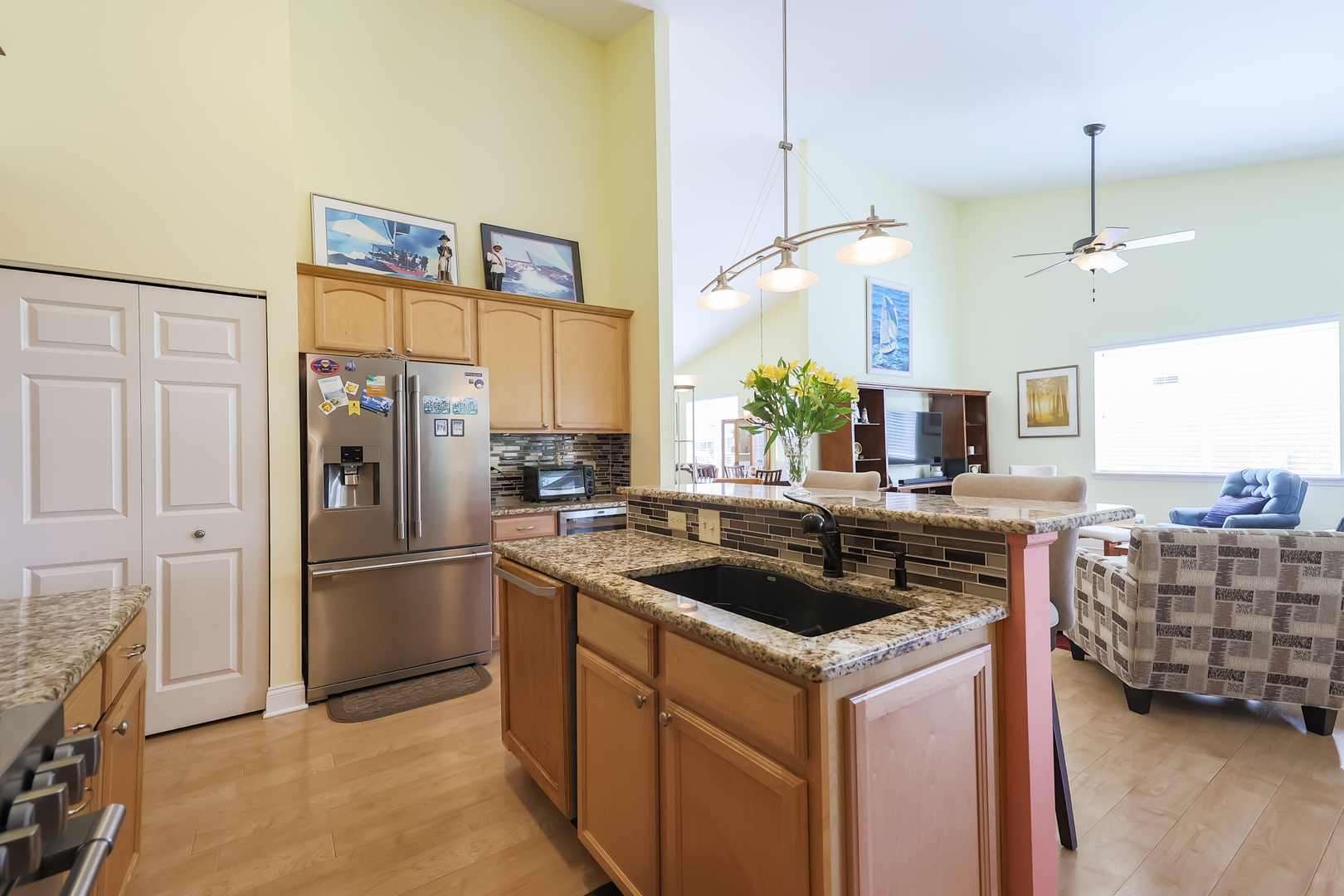 1472 Grand Haven Road Romeoville, IL 60446 - Photo 6 of 21 a kitchen with cabinets and stainless steel appliances