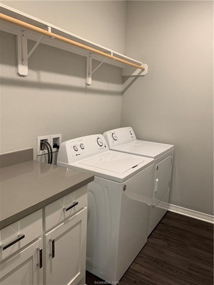 6939 Halter Loop College Station, TX 77845 - Photo 26 of 33 a utility room with dryer and washer