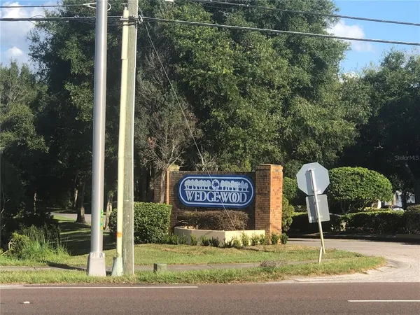 a sign that is on the side of a building