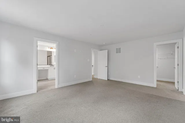 a view of empty room