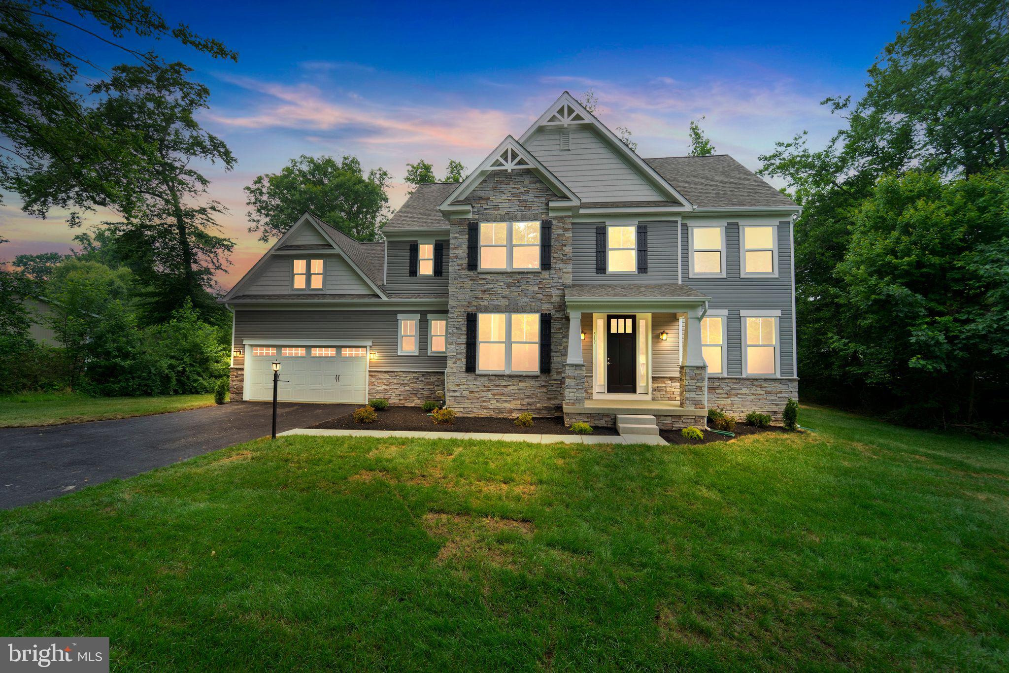 1315 Old Fallston Road Fallston, MD 21047 - Photo 45 of 46 a front view of a house with a yard