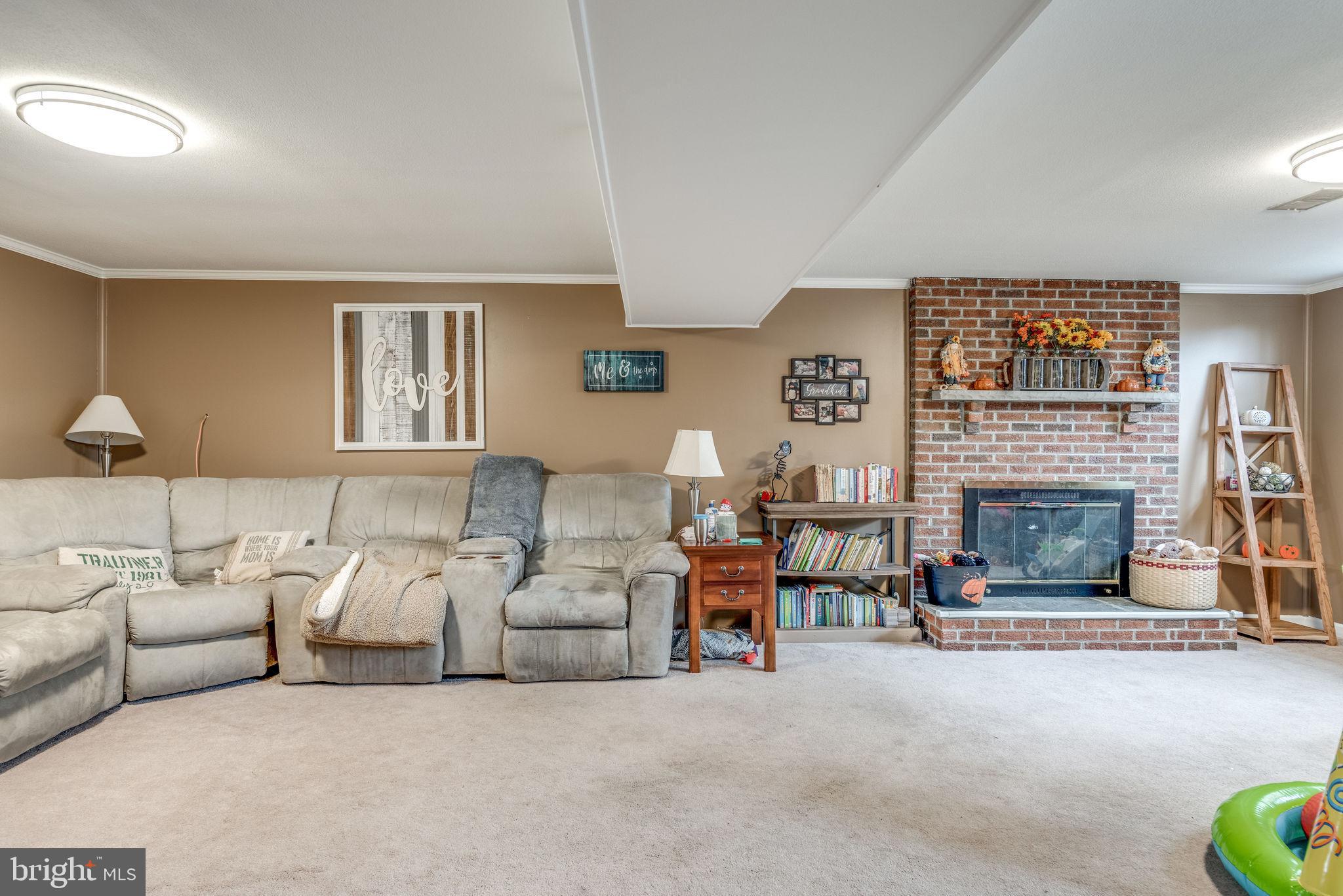 1208 East Kennedy Road Sterling, VA 20164 - Photo 15 of 22 Family Room - Fireplace