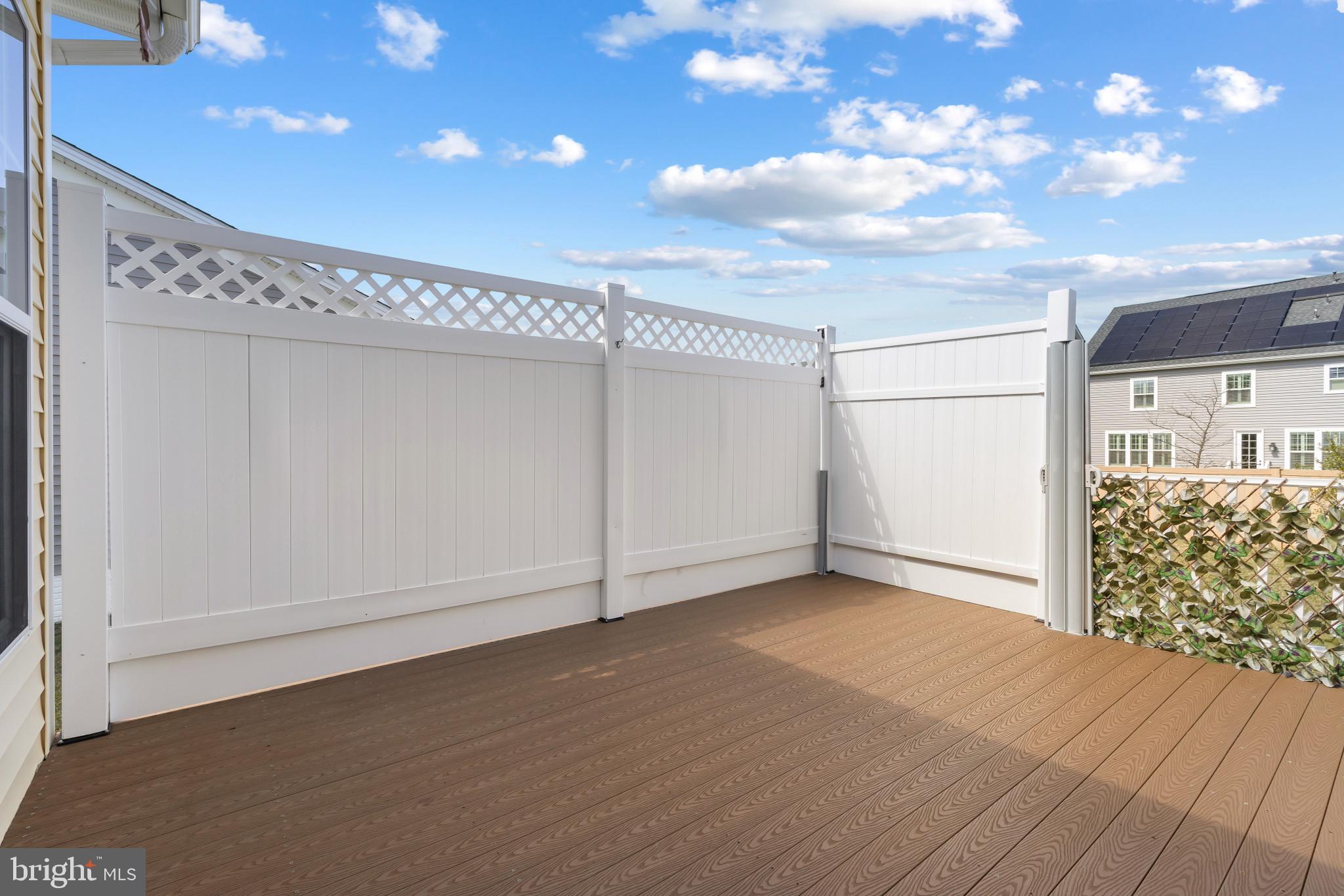 2857 Dragon Fly Way Odenton, MD 21113 - Photo 26 of 33 Private Deck-Main Level.