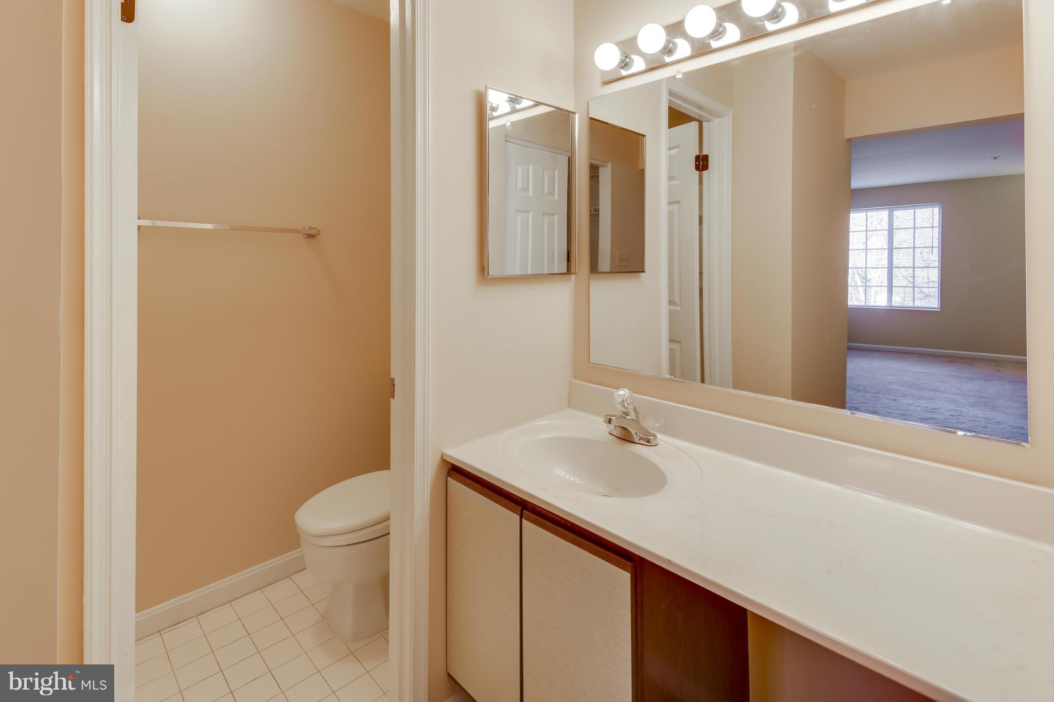 4912 Columbia Road, Unit 6111 Columbia, MD 21044 - Photo 21 of 29 a bathroom with a sink a toilet and shower
