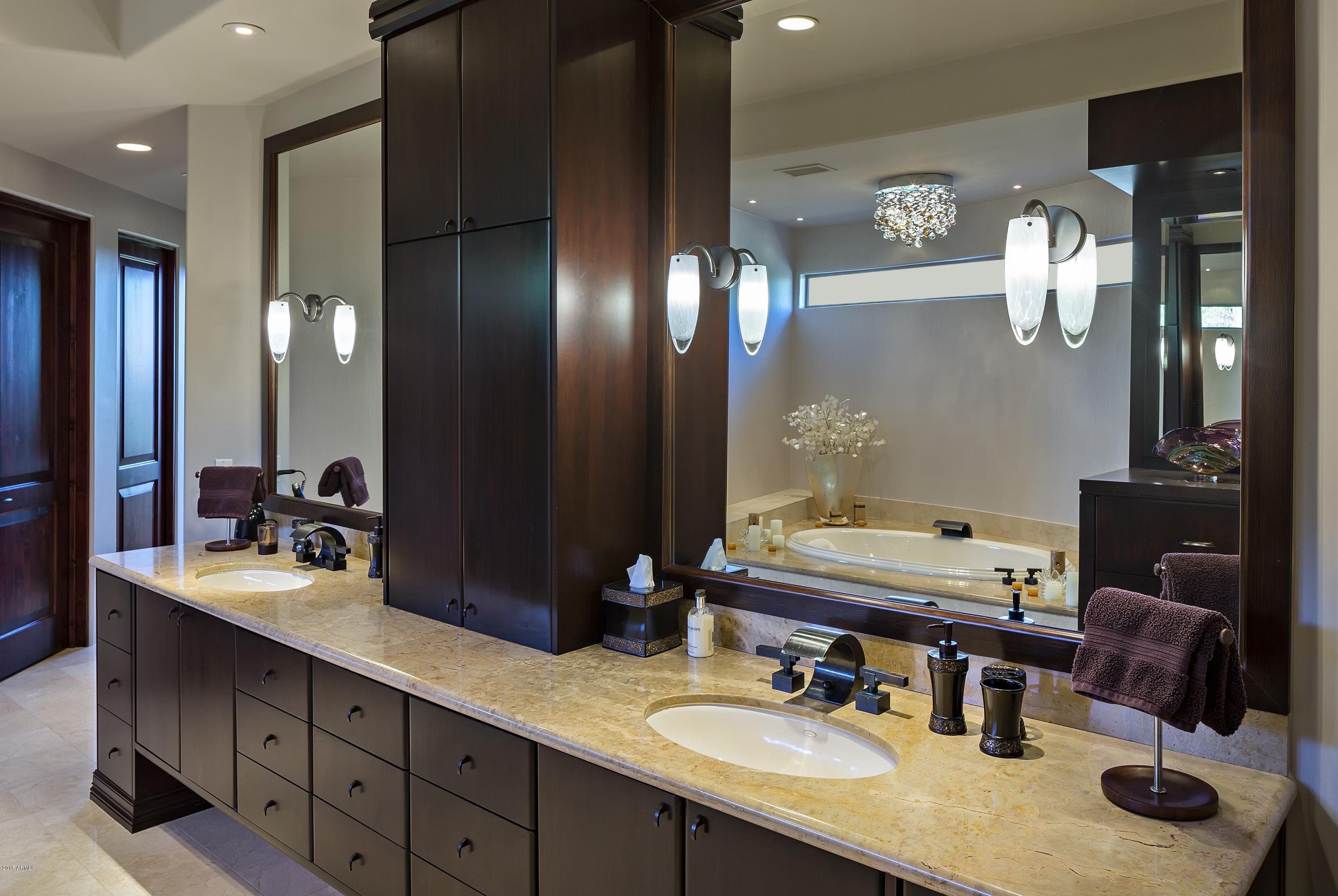 9977 East Sterling Ridge Road Scottsdale, AZ 85262 - Photo 33 of 53 Master bath his and hers