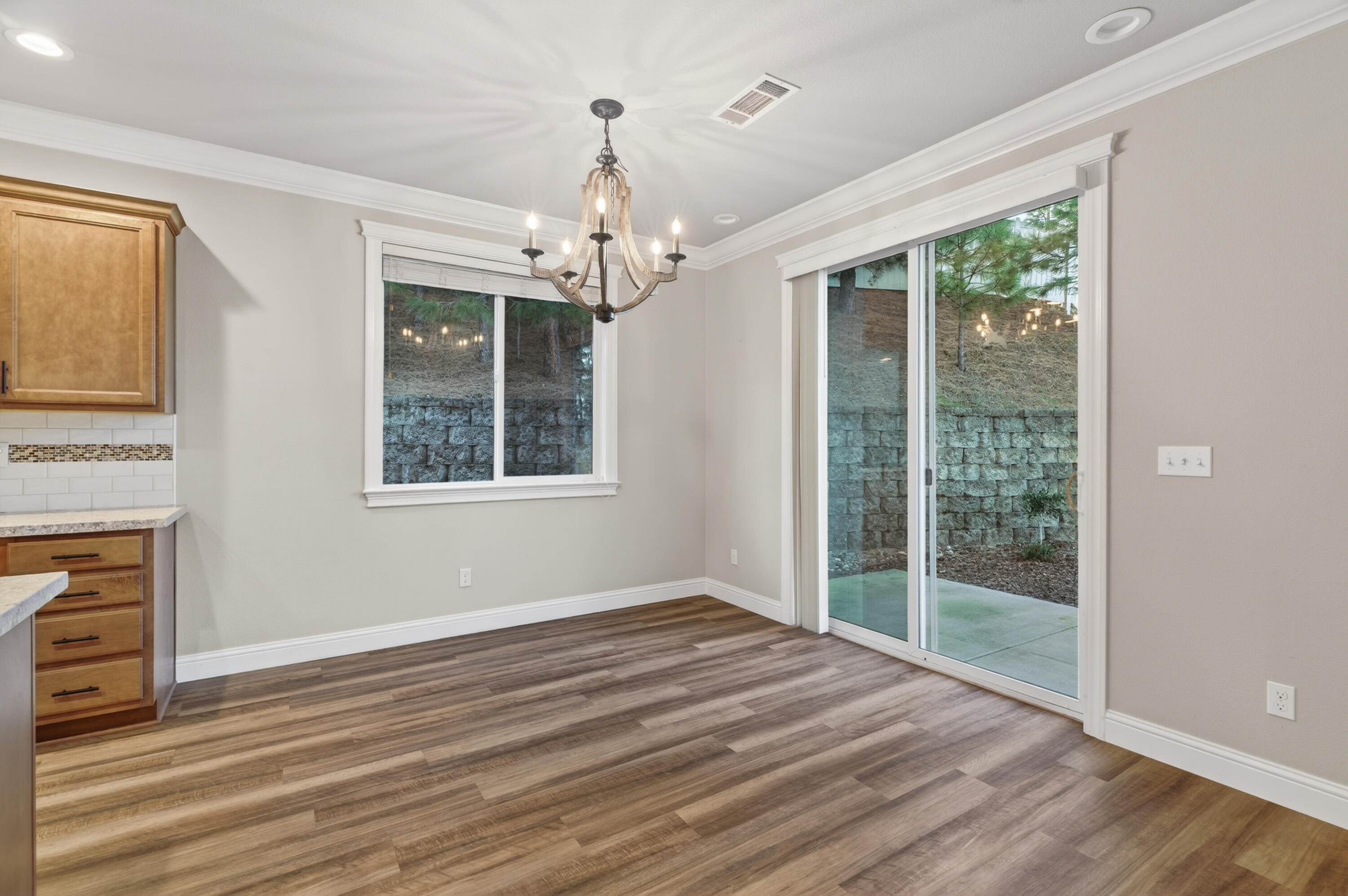 4585 Risstay Way Shasta Lake, CA 96019 - Photo 15 of 36 wooden floor in an empty room with a window