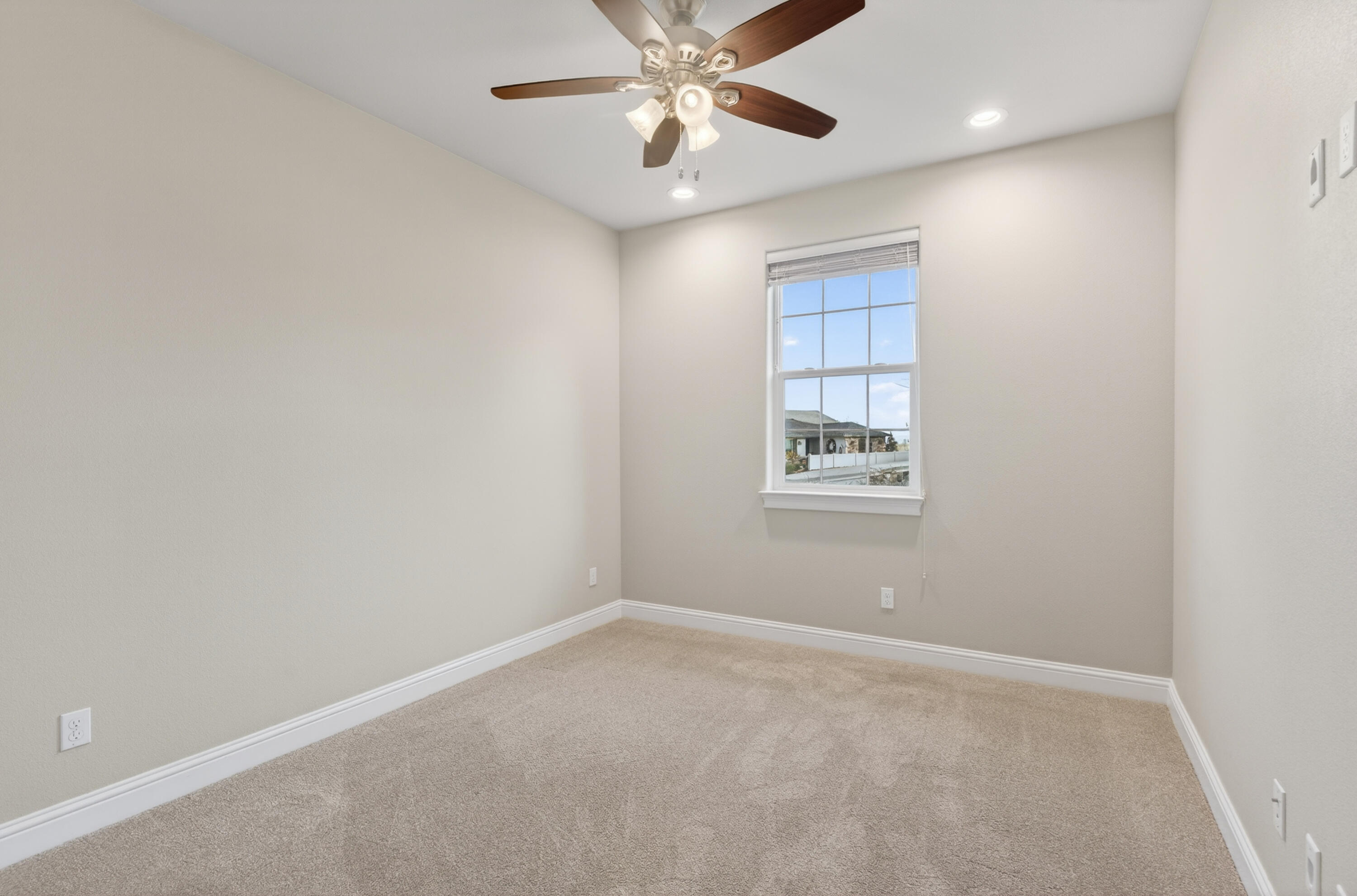 4585 Risstay Way Shasta Lake, CA 96019 - Photo 27 of 36 wooden floor in an empty room with a window