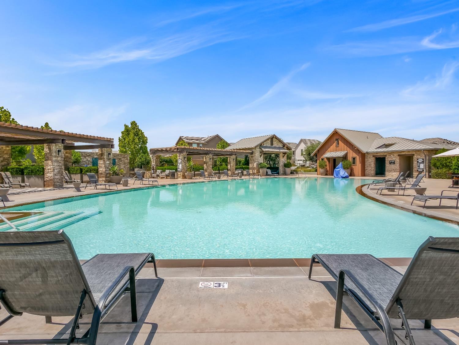867 Fir Street Madera, CA 93636 - Photo 38 of 39 a view of swimming pool and outdoor space