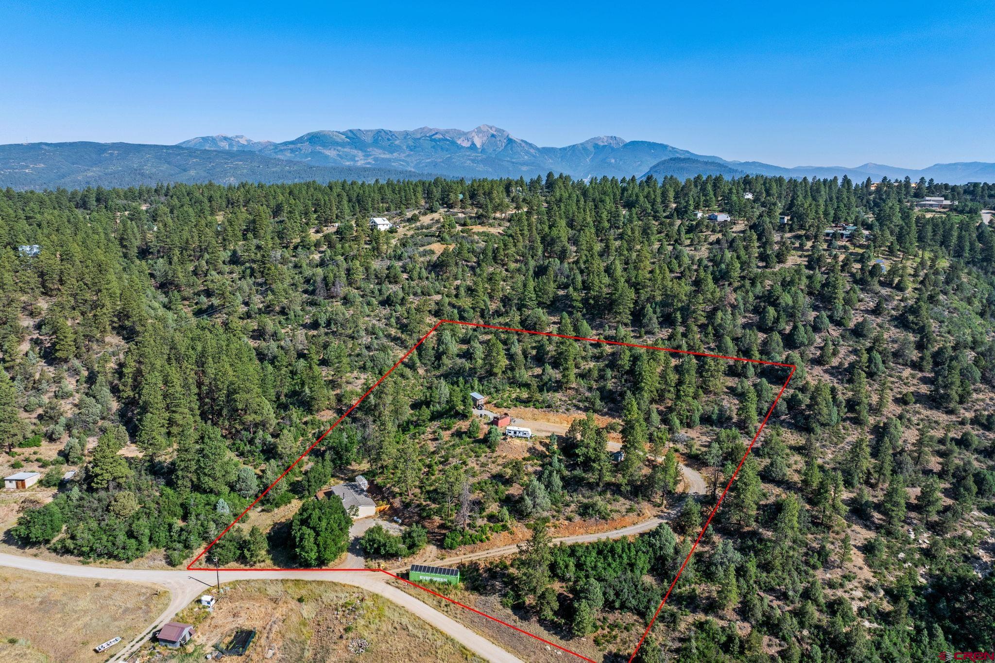 1969 County Road 142 Durango, CO 81303 - Photo 24 of 30 a view of a city with lush green forest