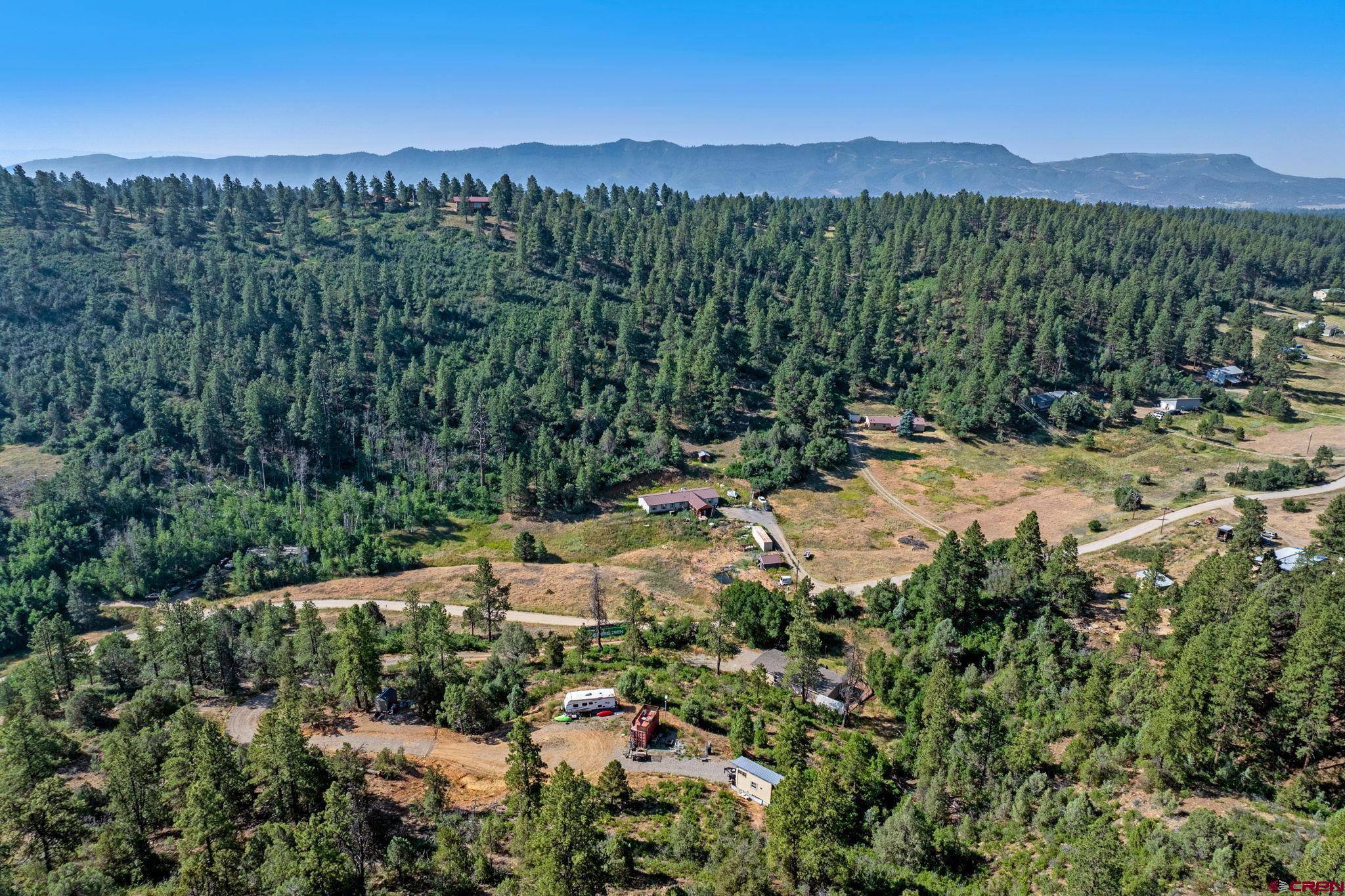 1969 County Road 142 Durango, CO 81303 - Photo 27 of 30 a view of a lush green hillside and houses