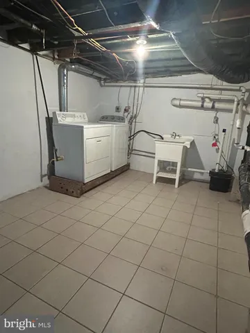 a view of a storage room