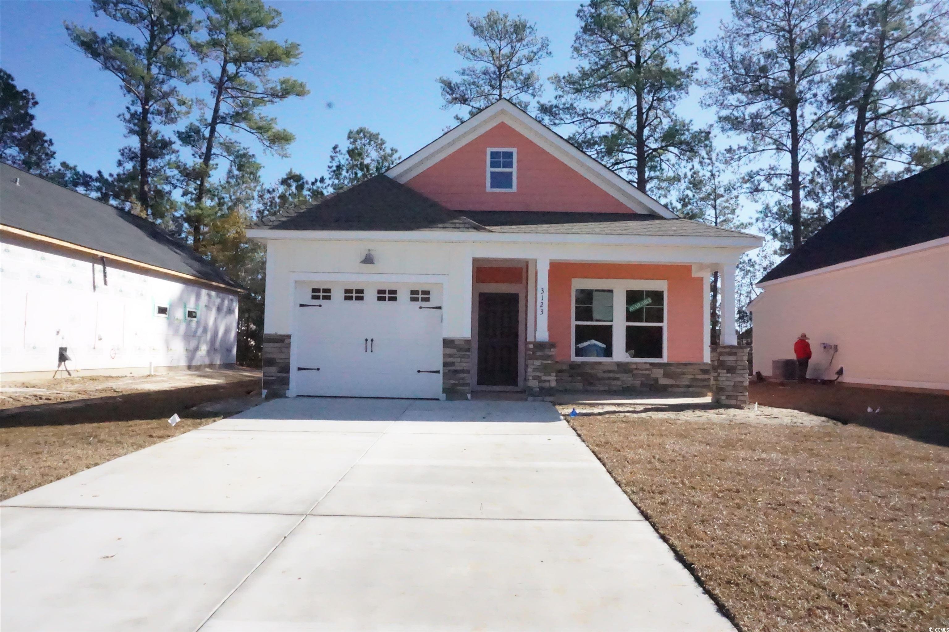 3123 Tiger Tail Road Conway, SC 29526 - Photo 1 of 38 View of front of property featuring a garage