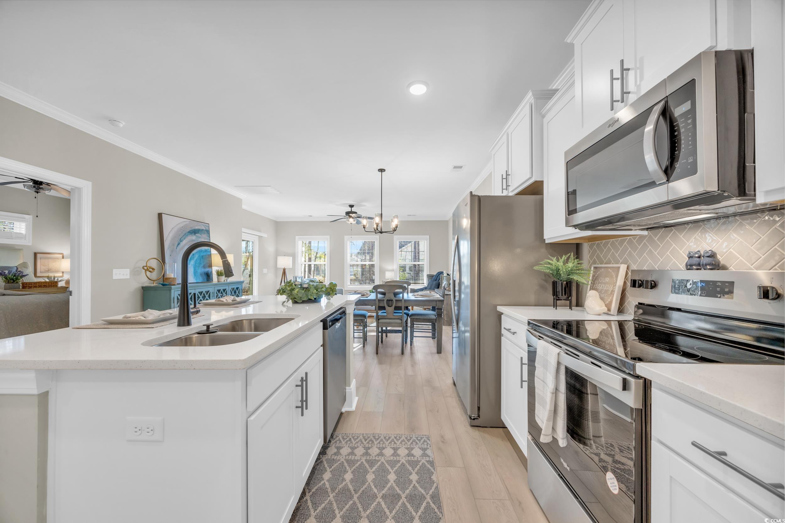 3123 Tiger Tail Road Conway, SC 29526 - Photo 18 of 38 Kitchen featuring stainless steel appliances, a ki