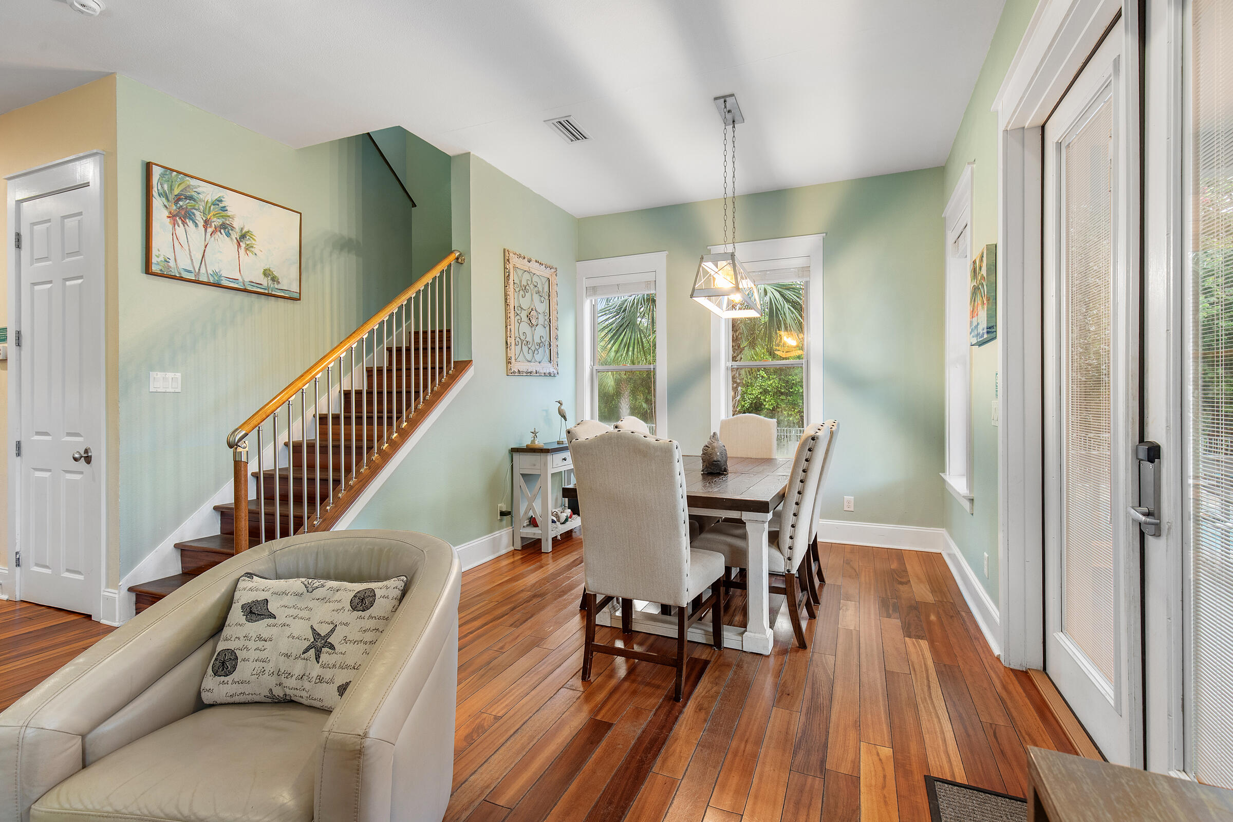 44 Asher Way Santa Rosa Beach, FL 32459 - Photo 18 of 63 a view of a dining room with furniture window and wooden floor