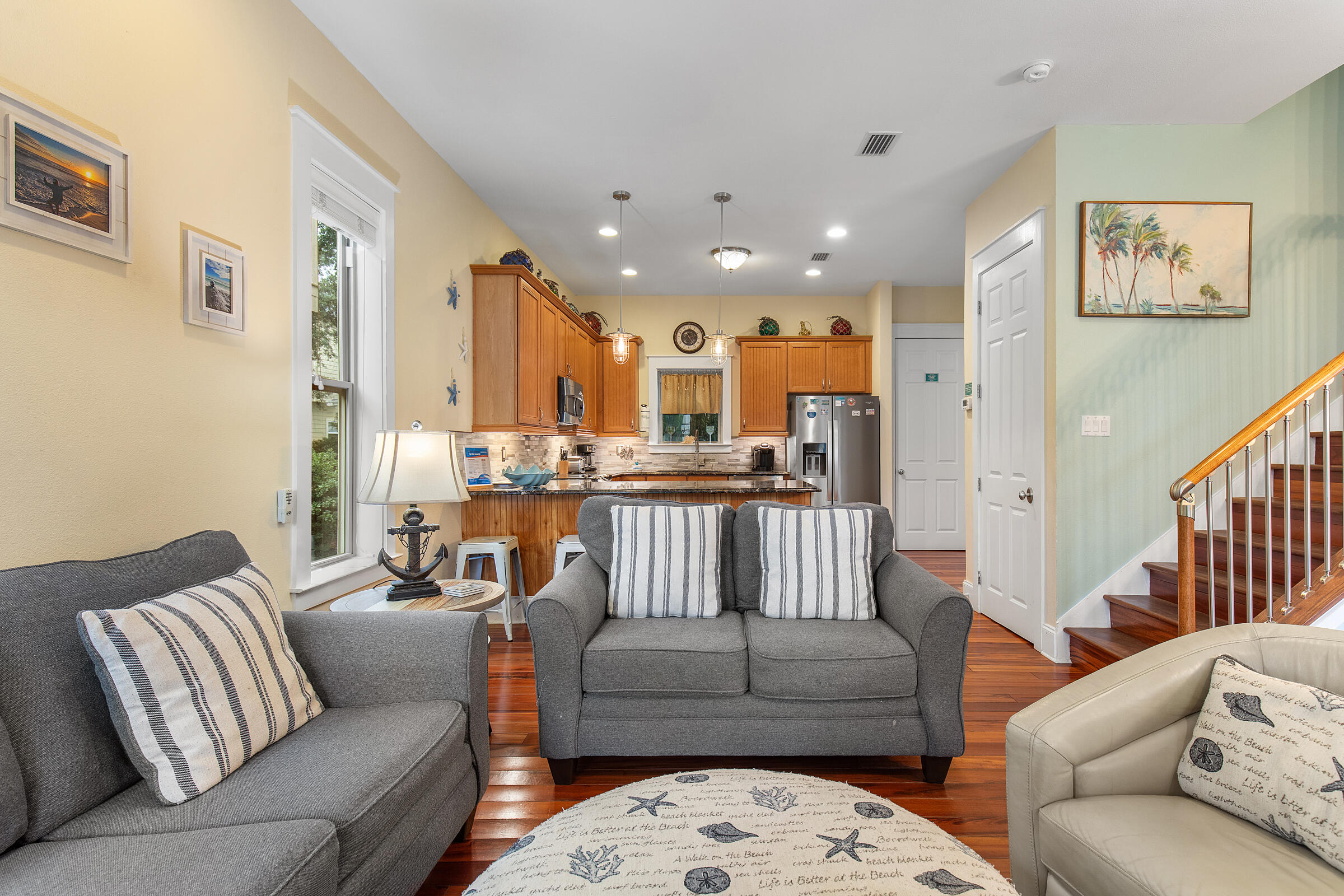 44 Asher Way Santa Rosa Beach, FL 32459 - Photo 19 of 63 a living room with furniture and a view of kitchen