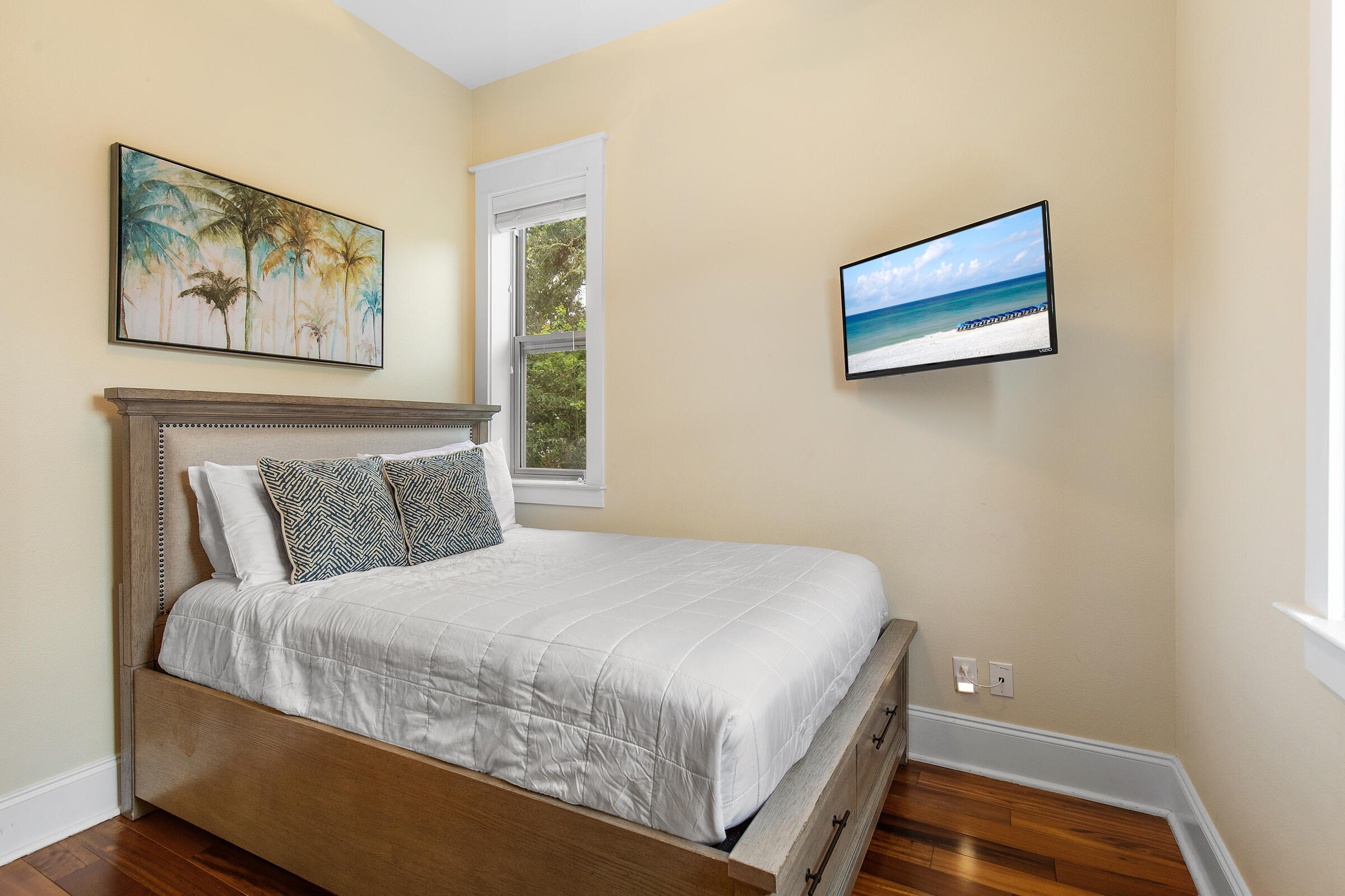 44 Asher Way Santa Rosa Beach, FL 32459 - Photo 32 of 63 a bedroom with a bed and wall painting