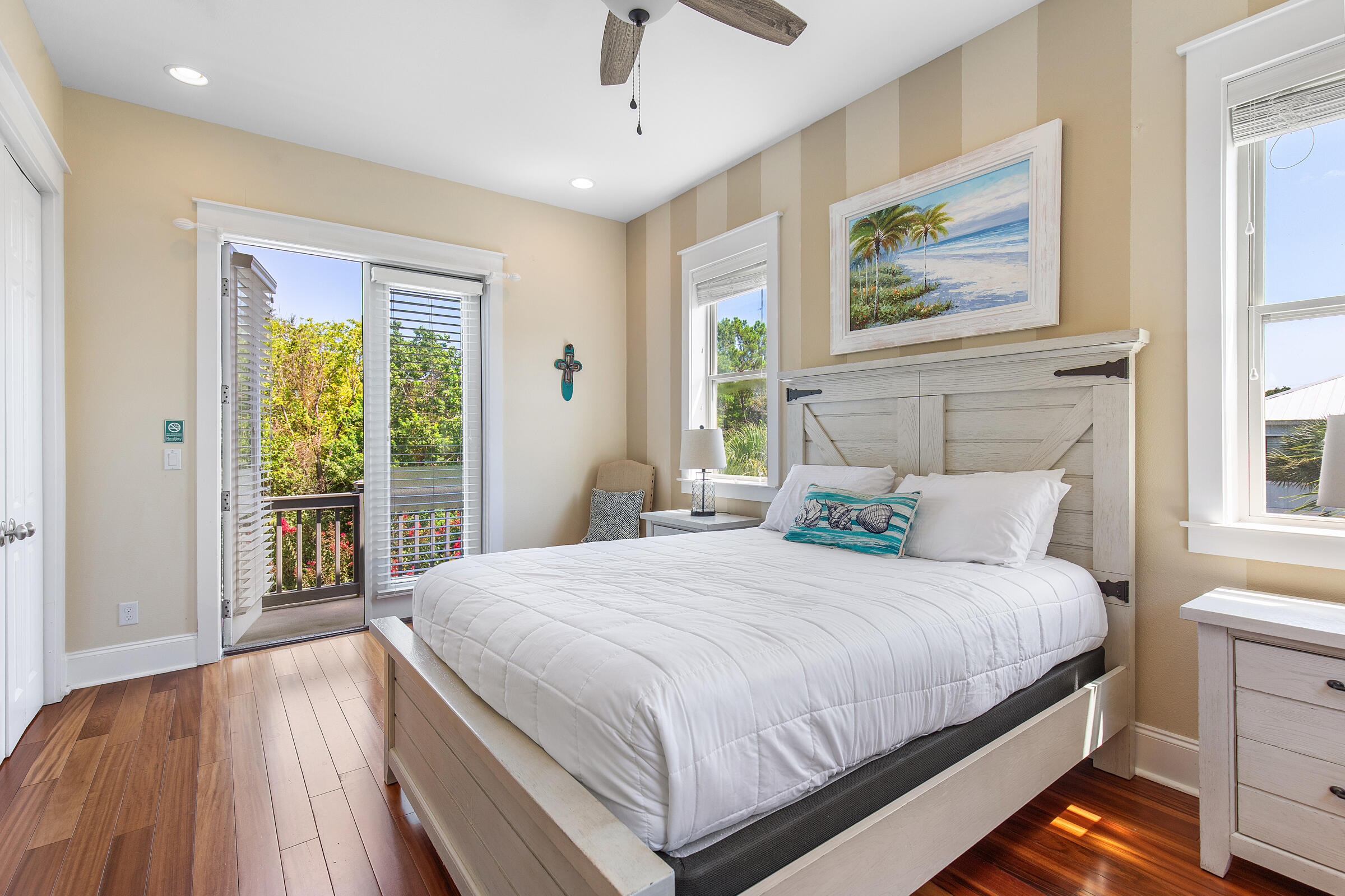 44 Asher Way Santa Rosa Beach, FL 32459 - Photo 54 of 63 a bedroom with a bed and a large window