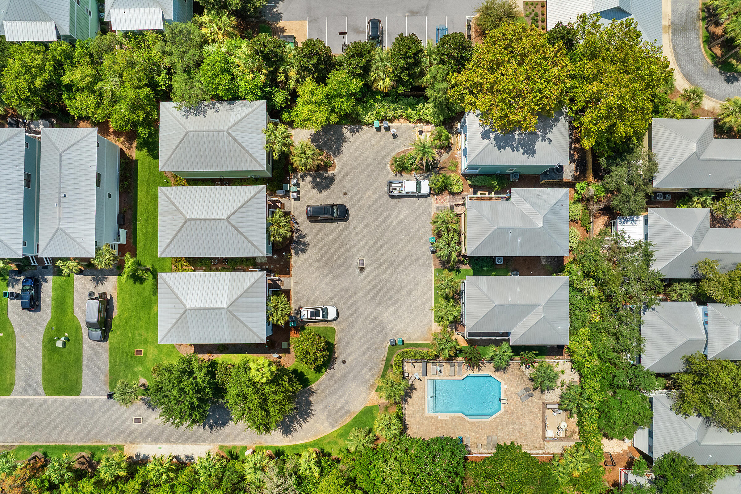 44 Asher Way Santa Rosa Beach, FL 32459 - Photo 63 of 63 an aerial view of residential houses with outdoor space and parking