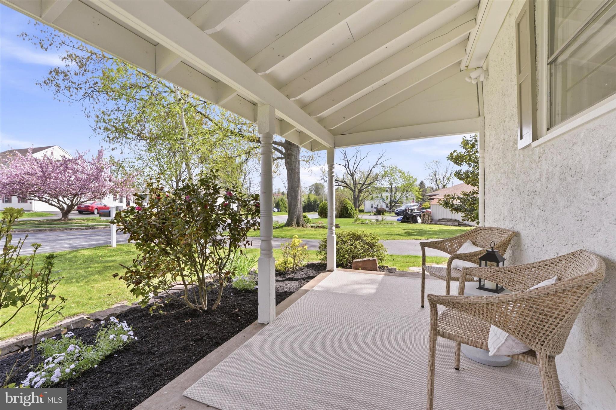 206 Gumbes Road Collegeville, PA 19426 - Photo 5 of 32 a garden view with a seating space
