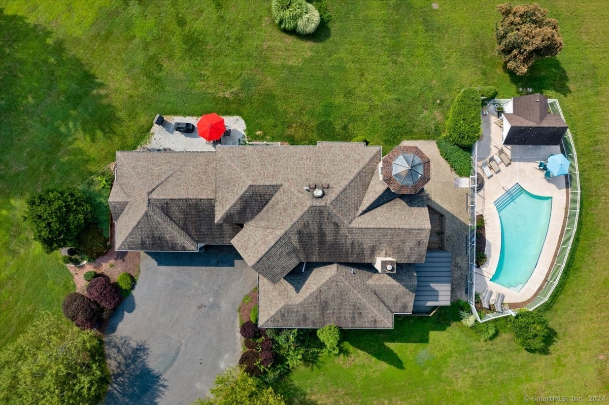 195 Injun Hollow Road Haddam, CT 06424 - Photo 2 of 40 an aerial view of a house