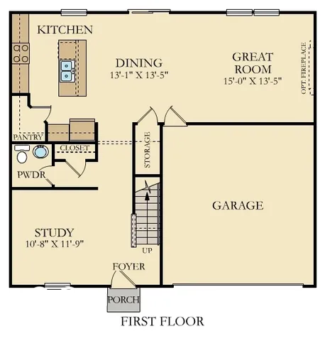 $269,640 | 2348 Dillon Drive, Greenfield, IN 46140