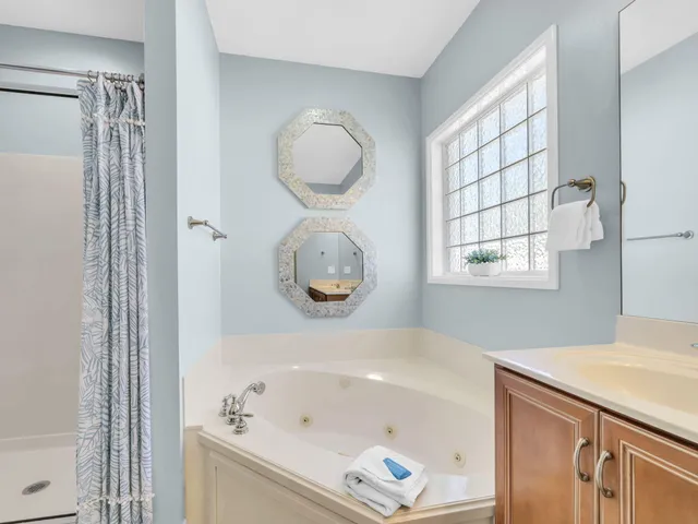 an aerial view of a city with lots of residential buildings