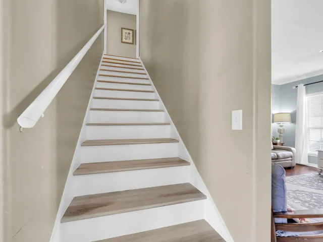 an aerial view of residential building with outdoor space