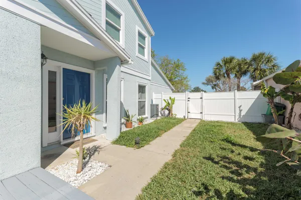 a view of a house with a patio