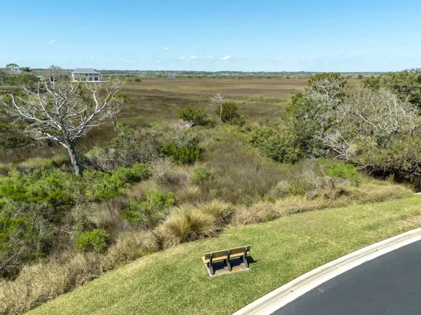 a view of a city and ocean