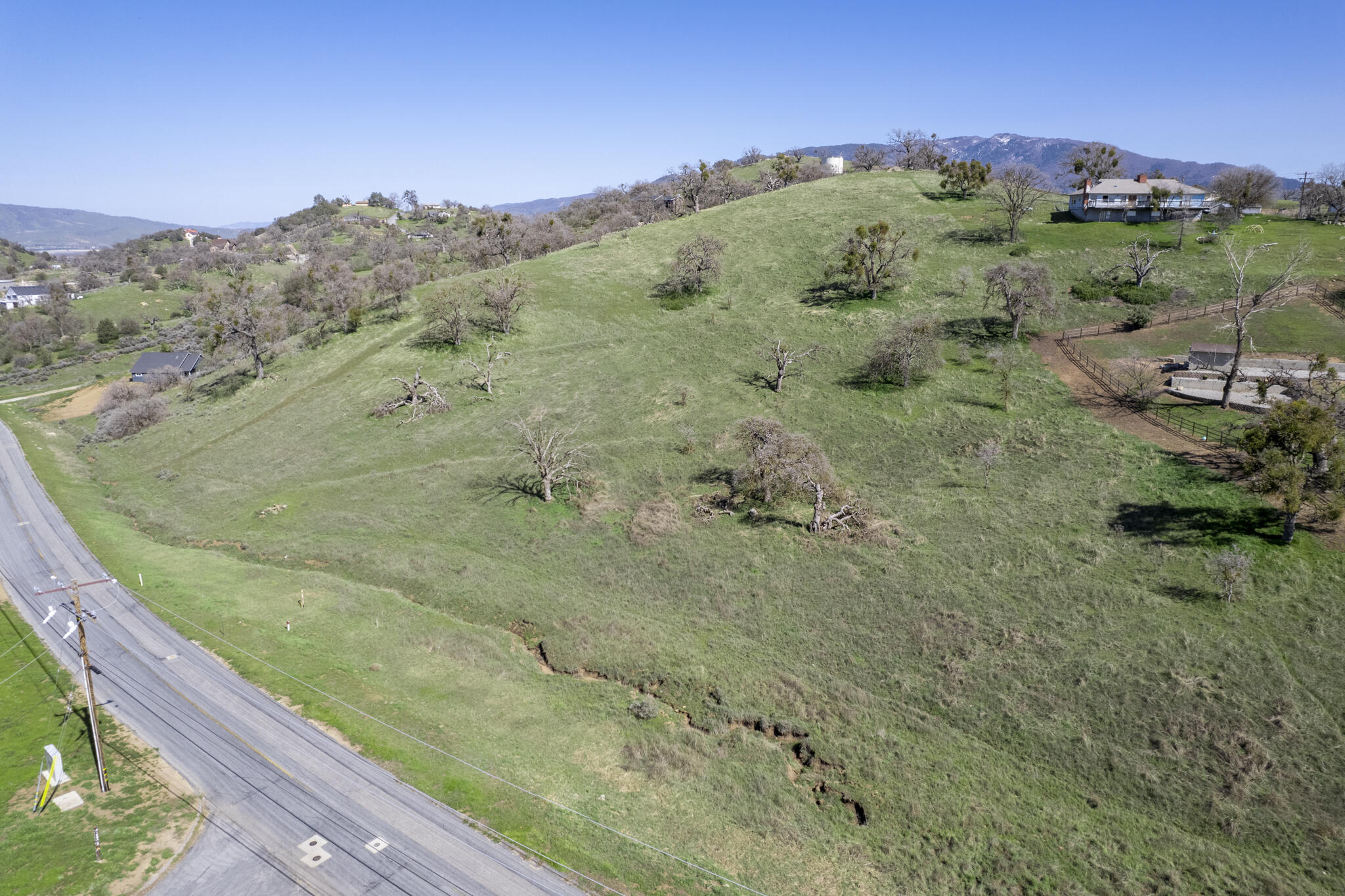 Jacks Hill Road Tehachapi, CA 93561 - Photo 5 of 7 a view of a field with mountains in the background