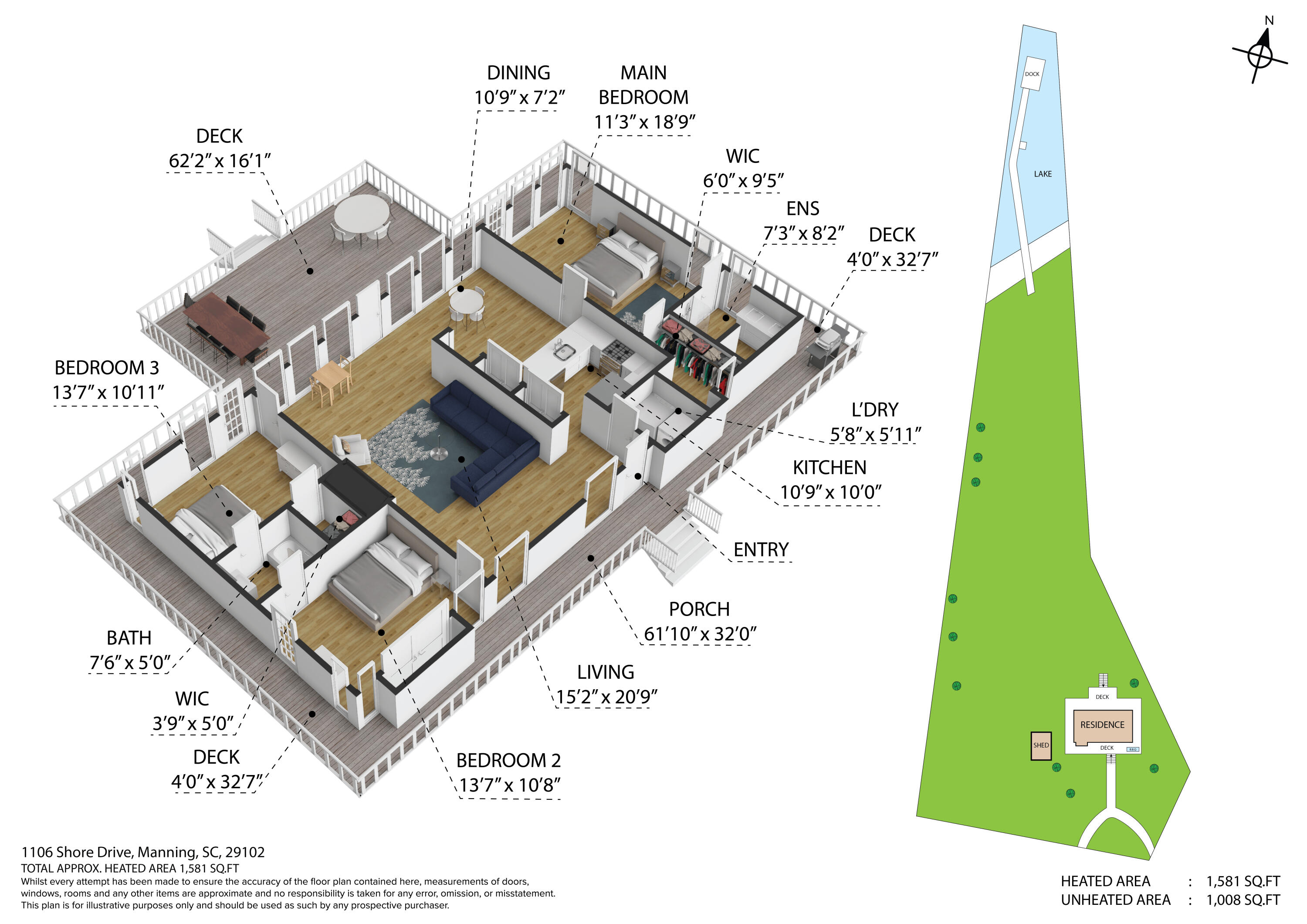 1106 Shore Drive Manning, SC 29102 - Photo 27 of 49 IMG_3911