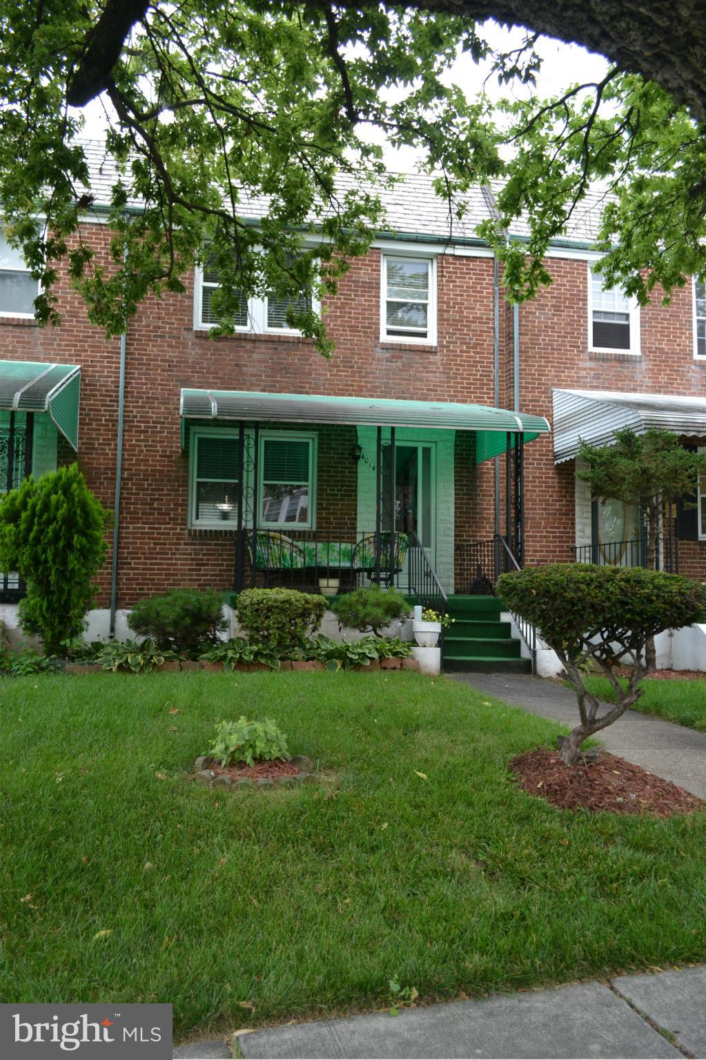4014 Grantley Road Baltimore, MD 21215 - Photo 6 of 29 Exterior (Front)