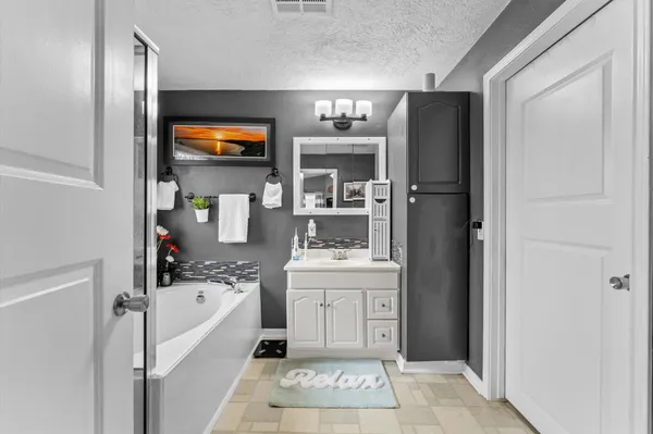 a room with storage and utility