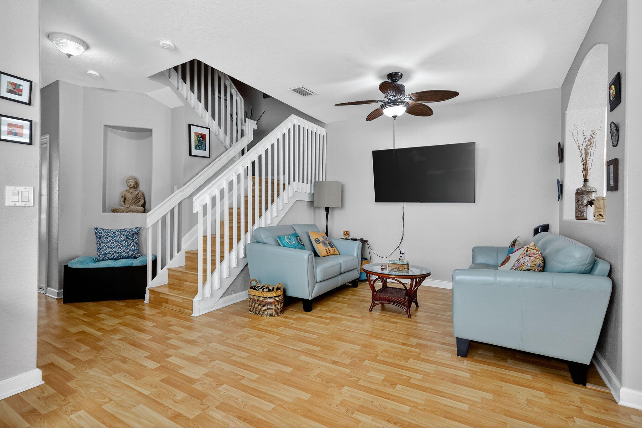 913 Southwest 151 Place Miami, FL 33194 - Photo 1 of 48 a living room with furniture and a flat screen tv