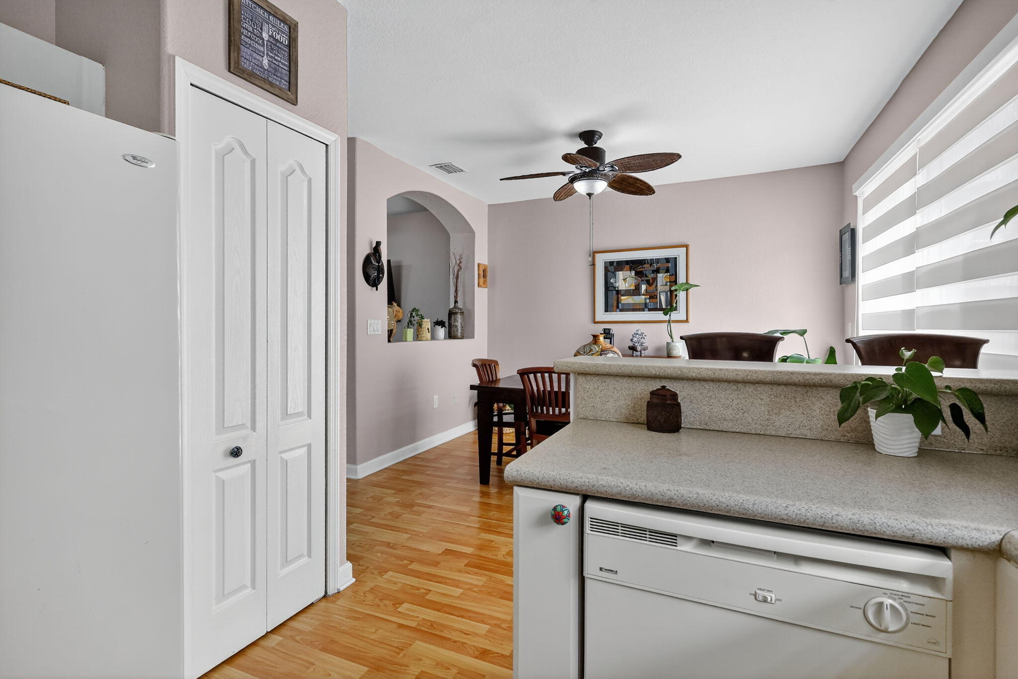 913 Southwest 151 Place Miami, FL 33194 - Photo 18 of 48 a living room with furniture and a wooden floor