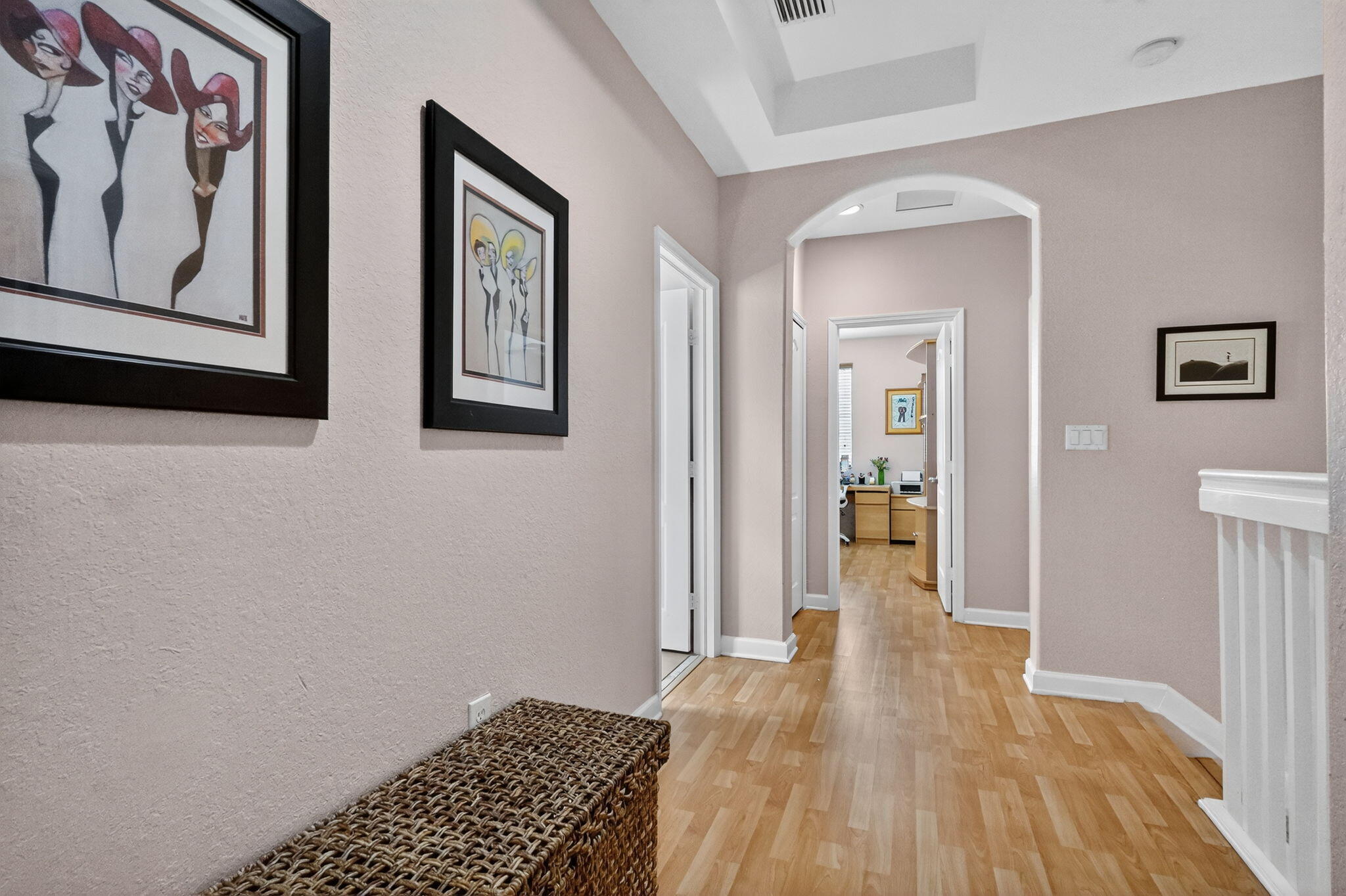 913 Southwest 151 Place Miami, FL 33194 - Photo 30 of 48 a view of livingroom with hardwood floor and hallway