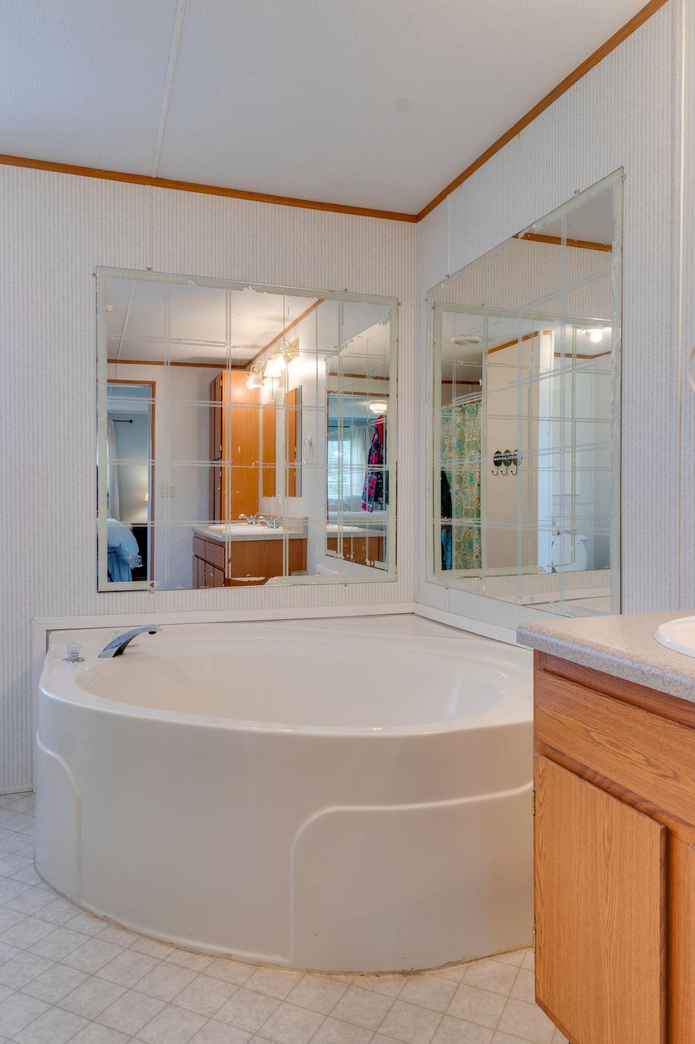 3245 Les Chappell Road Spring Hill, TN 37174 - Photo 12 of 22 a spacious bathroom with a bathtub and a sink